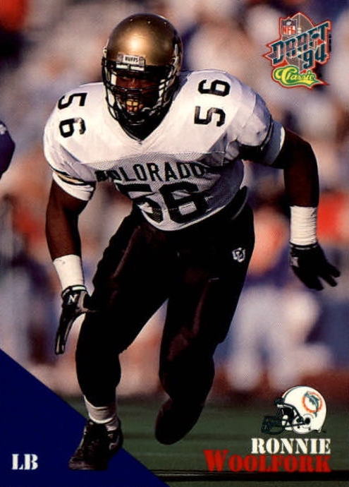 NFL 1994 Classic - No 43 - Ronnie Woolfork
