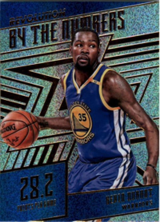 NBA 2016-17 Panini Revolution By the Numbers - No 3 - Kevin Durant