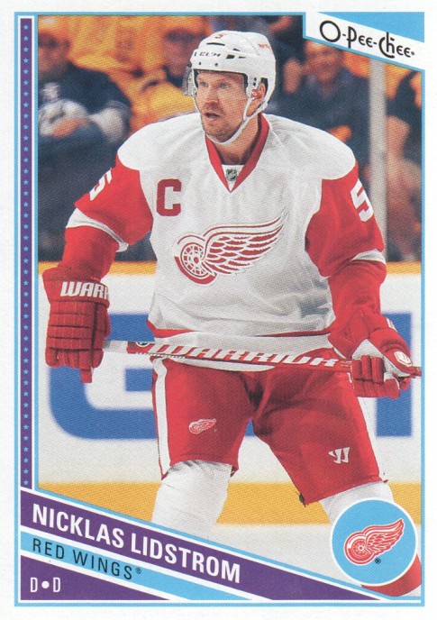 NHL 2013-14 O-Pee-Chee - No 430 - Nicklas Lidstrom