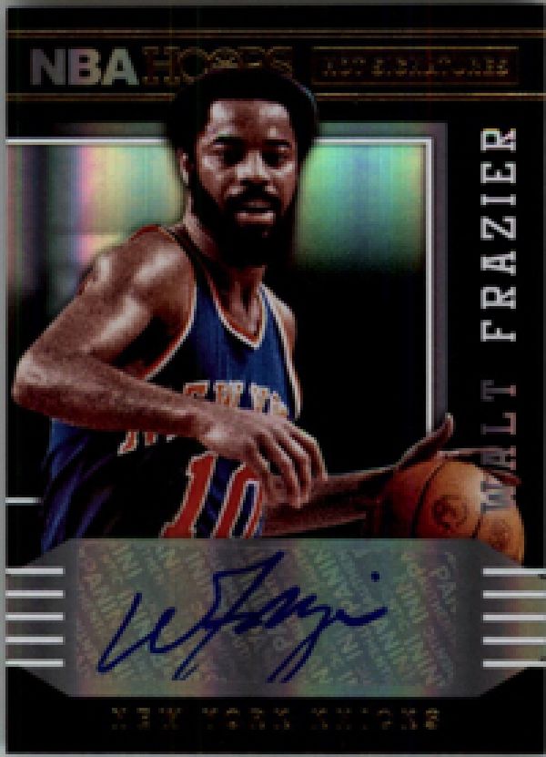 NBA 2014-15 Hoops Hot Signatures - No. 46 - Walt Frazier