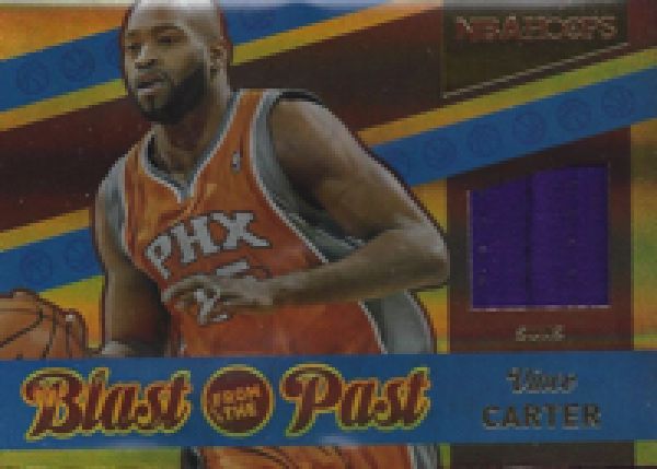 NBA 2014-15 Hoops Blast from the Past Memorabilia - No 18 - Vince Carter
