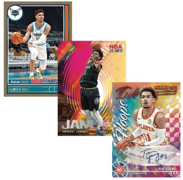 NBA 2021-22 Panini Hoops Gravity Feed Box