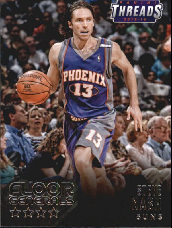 NBA 2015-16 Panini Threads Floor Generals - No 13 - Steve Nash