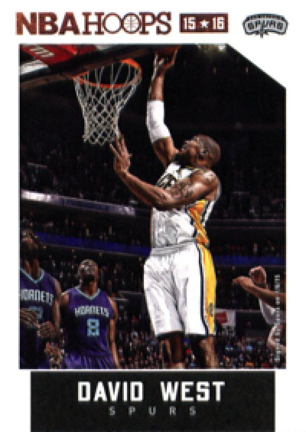 NBA 2015-16 Hoops - No 39 - David West