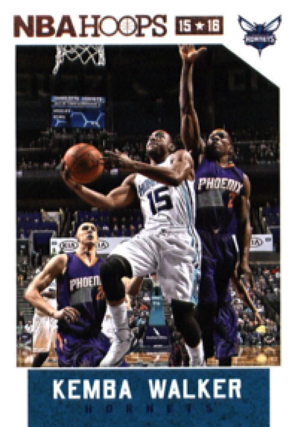 NBA 2015-16 Hoops - No 52 - Kemba Walker