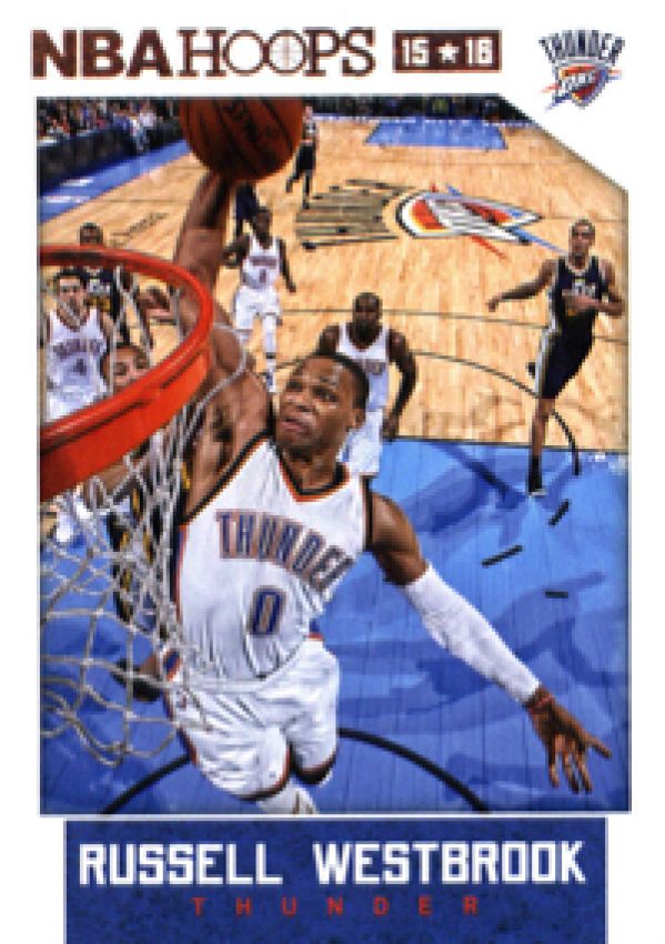 NBA 2015-16 Hoops - No 148 - Russell Westbrook