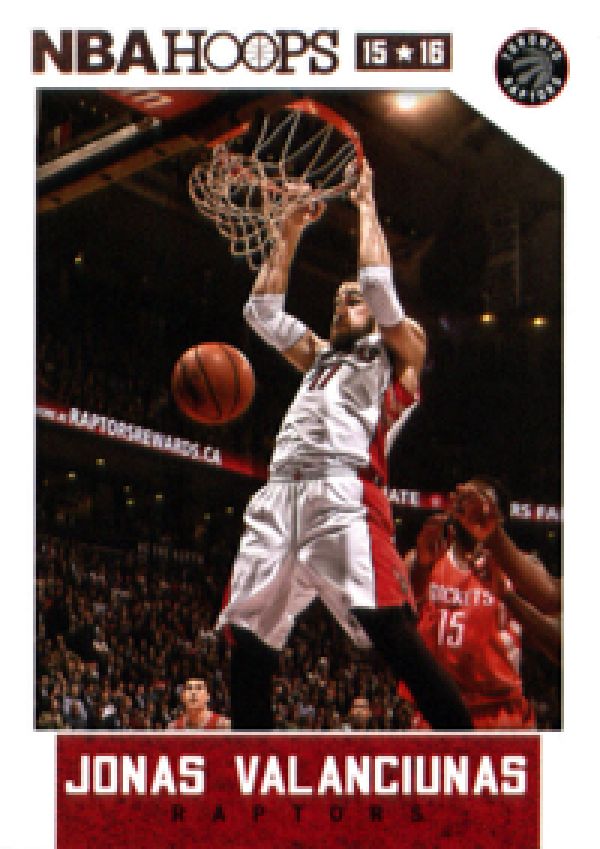 NBA 2015-16 Hoops - No 213 - Jonas Valanciunas