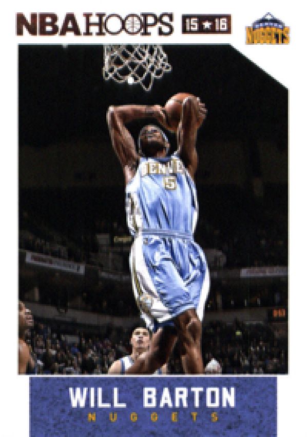 NBA 2015-16 Hoops - No 214 - Will Barton