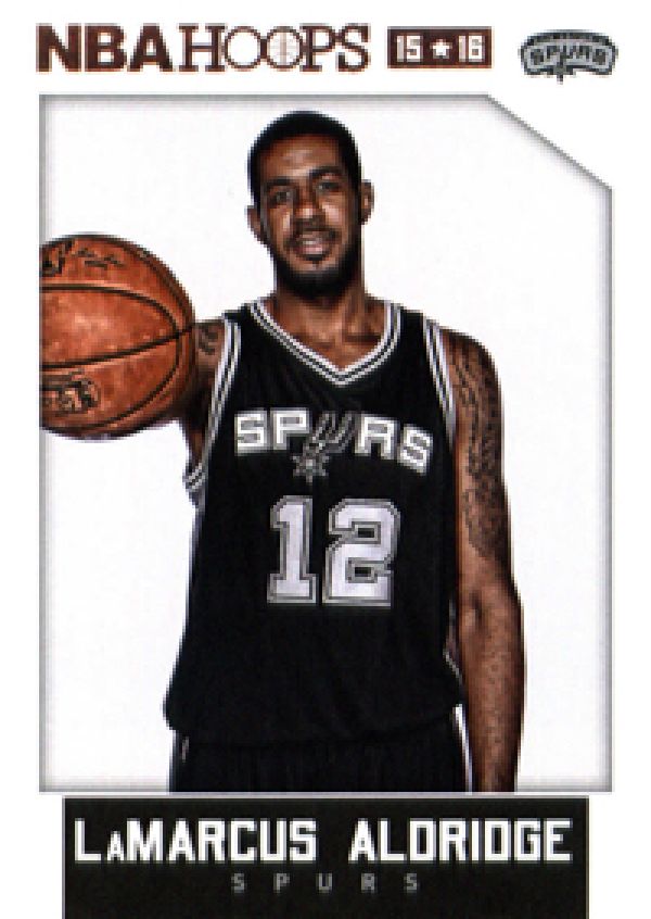 NBA 2015-16 Hoops - No 232 - LaMarcus Aldridge