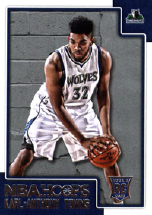 NBA 2015-16 Hoops - No 289 - Karl-Anthony Towns