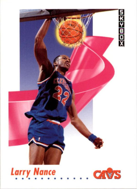NBA 1991-92 SkyBox - No 52 - Larry Nance