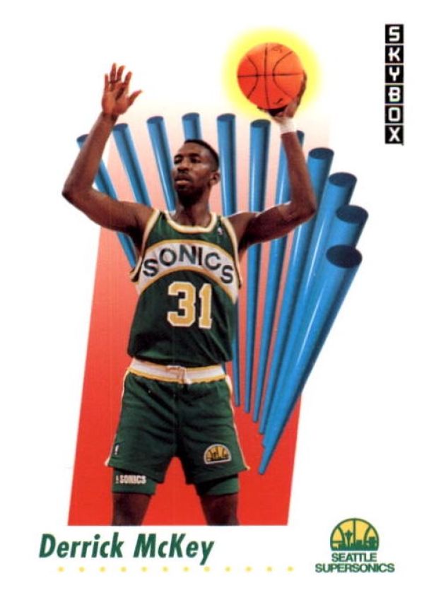 NBA 1991-92 SkyBox - No. 272 - Derrick McKey