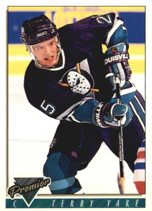 NHL 1993-94 OPC Premier - No 432 - Terry Yake