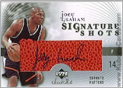 NBA 2005 / 06 Sweet Shot Signature Shots - No SS-JG
