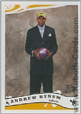 NBA 2005 / 06 Topps - No 230 - Andrew Bynum
