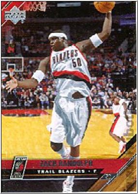 NBA 2005 / 06 Upper Deck - No 155 - Zach Randolph