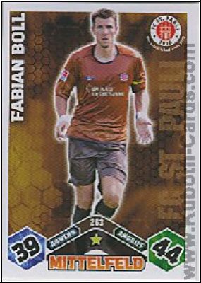 Soccer 2010/11 Topps Match Attax - No 263 - Fabian Boll