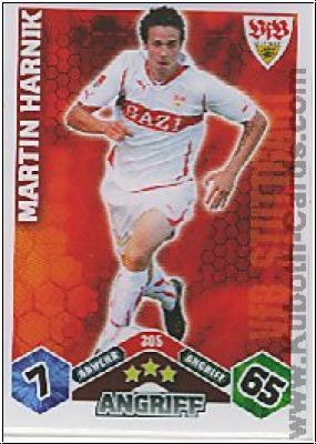 Soccer 2010/11 Topps Match Attax - No 305 - Martin Harnik