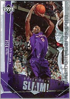 NBA 2005 / 06 Upper Deck Slam - No 83 - Jalen Rose