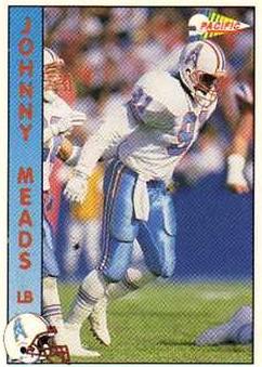 NFL 1992 Pacific - No. 436 - Johnny Meads