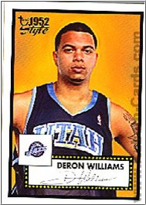 NBA 2005 / 06 Topps Style - No 147 - Deron Williams