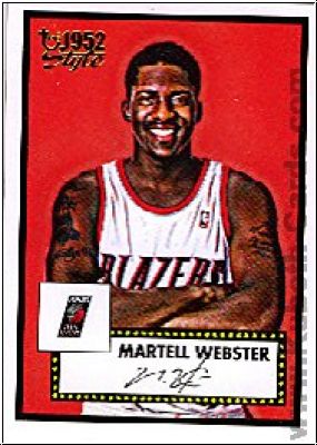 NBA 2005 / 06 Topps Style - No 140 - Martell Webster