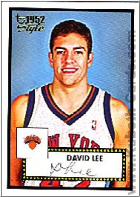 NBA 2005 / 06 Topps Style - No 153 - David Lee