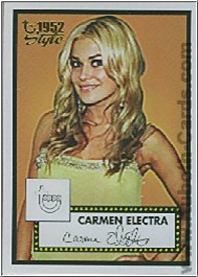 NBA 2005 / 06 Topps Style - No 162 - Carmen Electra