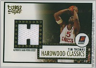 NBA 2005 / 06 Topps Style Hardwood Classics - No HCR-TT