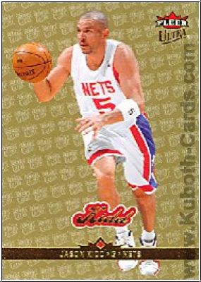 NBA 2006 / 07 Ultra Gold Medallion - No 100 - Jason Kidd