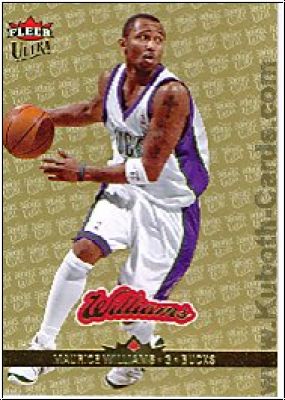 NBA 2006 / 07 Ultra Gold Medallion - No 90 - Maurice Williams