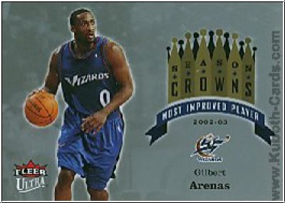 NBA 2006 / 07 Ultra Season Crowns - No SC-GA - Gilbert Arenas