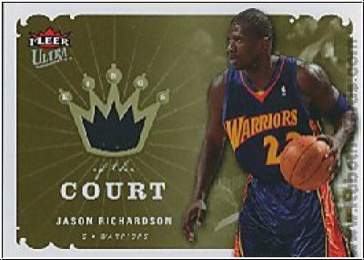 NBA 2006 / 07 Ultra Kings of the Court - No KK-JR - J. Richardso