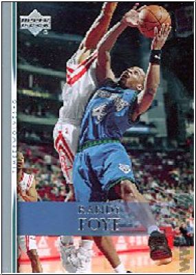 NBA 2007 / 08 Upper Deck - No 63 - Randy Foye