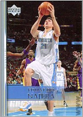 NBA 2007 / 08 Upper Deck - No 59 - Eduardo Najera