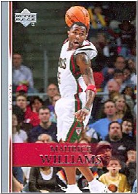 NBA 2007 / 08 Upper Deck - No 142 - Maurice Williams