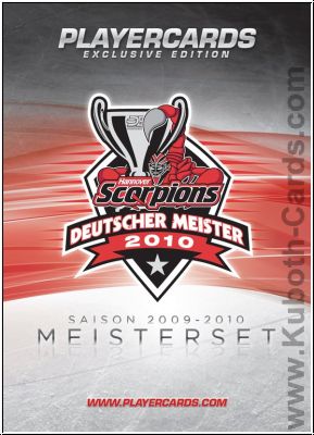 DEL 2009-10 CityPress Hannover Scorpions Meisterset