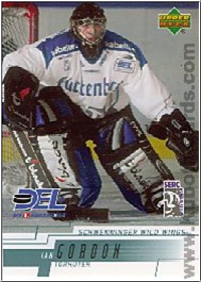 DEL 2000/01 Upper Deck - No 224 - Ian Gordon
