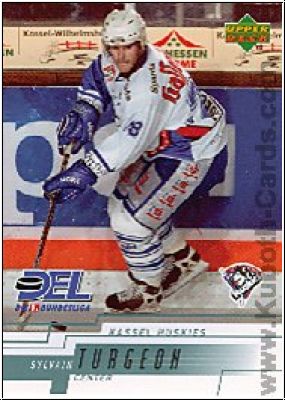 DEL 2000/01 Upper Deck - No 127 - Sylvain Turgeon