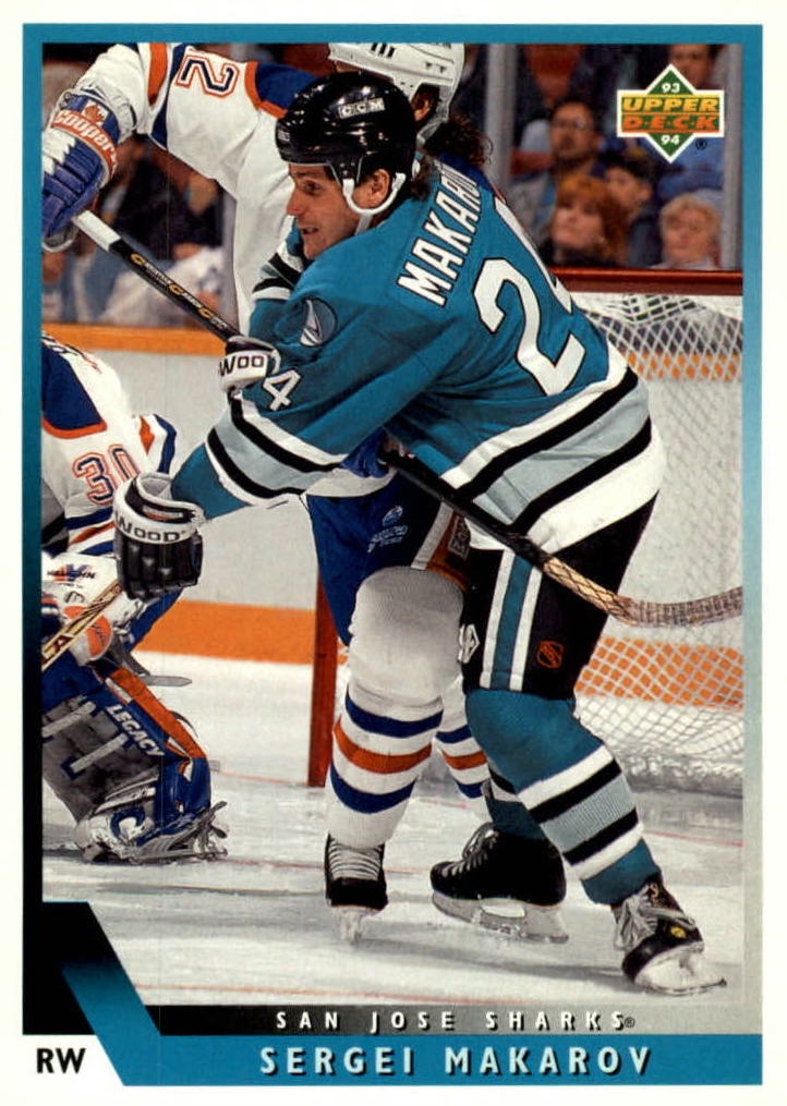 NHL 1993/94 Upper Deck - No 446 - Sergei Makarov