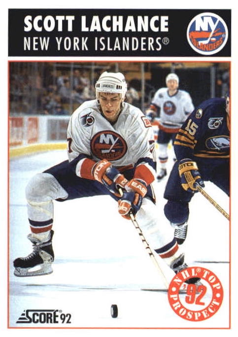 NHL 1992/93 Score - No 449 - Scott Lachance