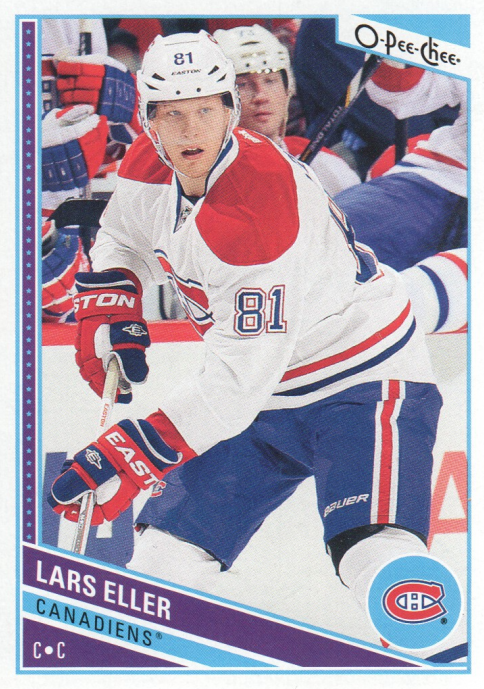 NHL 2013-14 O-Pee-Chee - No 449 - Lars Eller