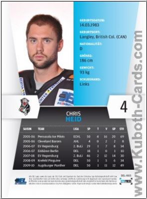 DEL 2010 / 11 CityPress - No 003 - Chris Heid