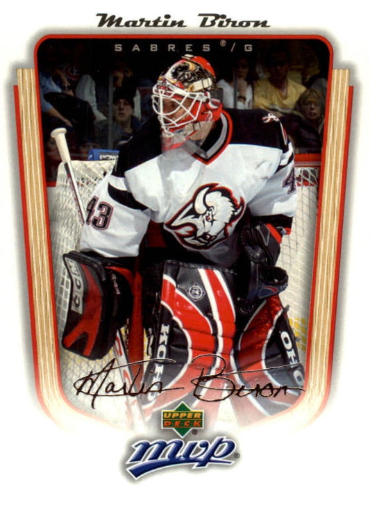 NHL 2005-06 Upper Deck MVP - No 44 - Martin Biron