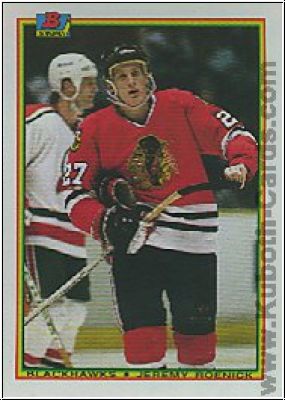NHL 1990-91 Bowman - No 1 - Jeremy Roenick