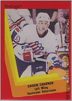 NHL 1990-91 ProCards AHL/IHL - No 278 - Darrin Shannon
