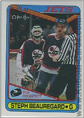 NHL 1990-91 O-Pee-Chee - No 223 - Stephane Beauregard
