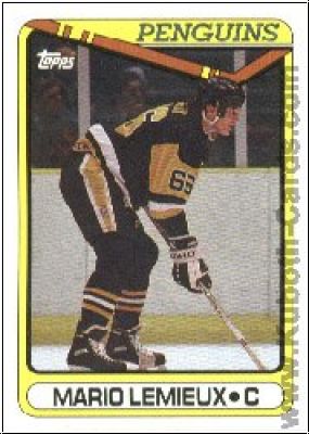 NHL 1990-91 Topps - No 175 - Mario Lemieux