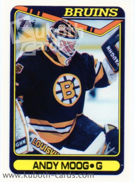 NHL 1990-91 Topps Tiffany - No 294 - Andy Moog