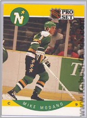 NHL 1990-91 Pro Set - No 142 - Mike Modano